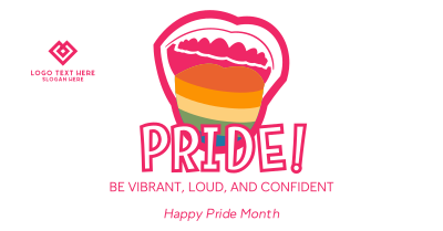 Say Pride Celebration Facebook ad Image Preview