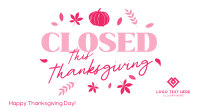 Closed for Thanksgiving Animation Preview