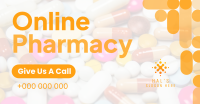 Minimalist Curves Online Pharmacy Facebook ad Image Preview