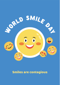 Emoticons Smile Day Flyer Image Preview