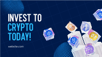 Crypto Investing Insights Facebook Event Cover Design