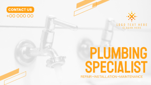 Plumbing Specialist YouTube Video Image Preview