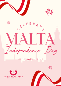 Celebrate Malta Freedom Poster Image Preview