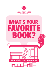 Q&A Favorite Book Poster Design
