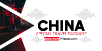 China Special Package Twitter Post Design