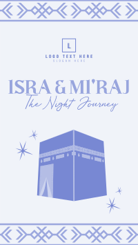 Isra and Mi'raj Instagram Story Design