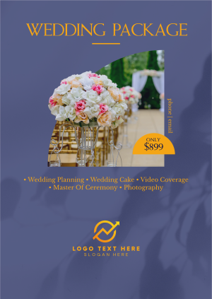 Wedding Flower Bouquet Poster Image Preview