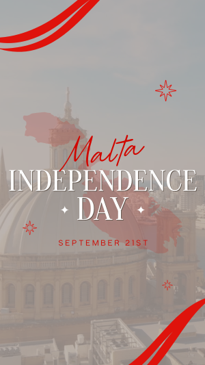 Joyous Malta Independence Facebook story Image Preview