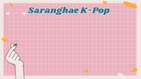 Kpop Love Zoom Background Design