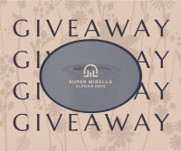 Candle Giveaway Facebook Post Design