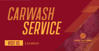 Cleaning Car Wash Service Facebook Ad Design