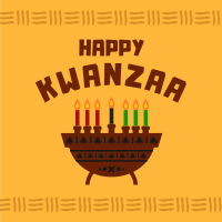 Happy Kwanzaa Celebration Instagram Post Design