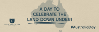 Australian Day Map Twitter Header Image Preview