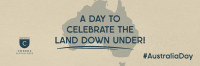 Australian Day Map Twitter header (cover) Image Preview
