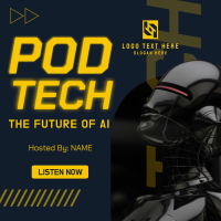 Future of Technology Podcast Instagram Post Design