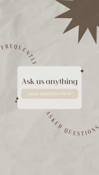 Ask anything Instagram Story Design