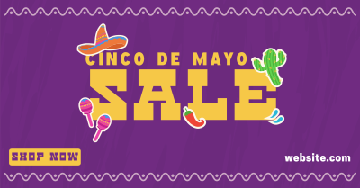 Cinco de Mayo Stickers Facebook ad Image Preview