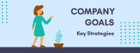 Startup Company Goals Facebook cover Image Preview