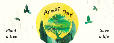 Creative Arbor Day Facebook cover Image Preview