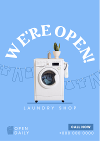 Laundry Washer Flyer Preview