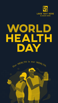 Healthy People Celebrates World Health Day TikTok video Image Preview