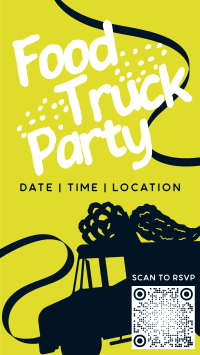 Food Truck Party TikTok Video Design