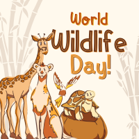 World Wildlife Conservation Instagram Post Design