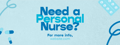 Caring Professional Nurse Facebook cover Image Preview