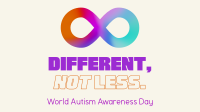 Autism Awareness Infinity Video Image Preview