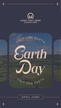 Earth Day Minimalist Instagram Reel Image Preview
