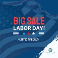 Big Sale Labor Day Instagram post Image Preview