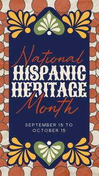 Talavera Hispanic Heritage Month Instagram Story Preview