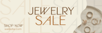 Organic Minimalist Jewelry Sale Twitter header (cover) Image Preview