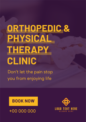 Orthopedic and Physical Therapy Clinic Flyer Image Preview