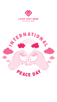 International Peace Day Facebook Story Design
