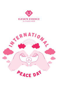 International Peace Day Facebook story Image Preview