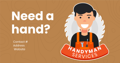 Handyman Services Facebook ad Image Preview