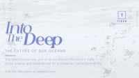Into The Depths Facebook Event Cover Design