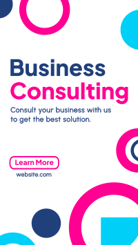 Abstract and Shapes Business Consult TikTok video Image Preview