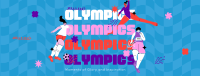 The Olympics Greeting Facebook cover Image Preview