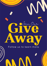 Giveaway Notice Flyer Design