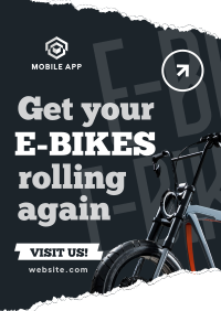 Rolling E-bikes Poster Image Preview