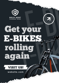 Rolling E-bikes Poster Image Preview