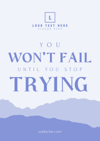Never Stop Trying Poster Image Preview