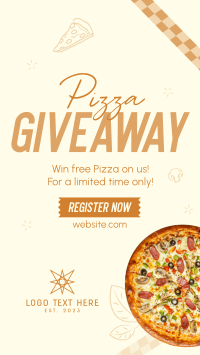 Pizza Giveaway Instagram Story Design