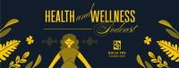 Health & Wellness Podcast Facebook cover Image Preview
