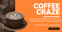 Coffee Craze Facebook Ad Design