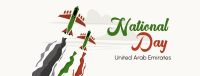 UAE National Day Airshow Facebook cover Image Preview