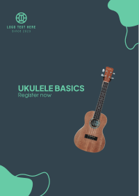 Ukulele Class Flyer Design