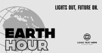 Earth Hour Movement Facebook Ad Design